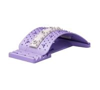 Ancsttu Back Stretcher, 4 Level Adjustable Spine Stretching Device, Lower and Upper Back Cracker, for Women Adults Athletes Beginners Professionals Players Fitness Enthusiasts Drivers Professionals