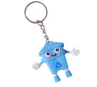 Ancsttu Bag Keychain,Trash Can Key Chain Cartoon - Garbage Bin Charm Keychain Pendant - for Women Men Students Handbag Backpack Purse Wallet Rearview Mirror Phone School