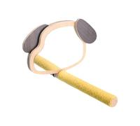 Ancsttu Bird Cage Perch Climbing Toy with Puppy Ear Mirror Activity Centre for Budgies Finches Against Boredom and Mental Stimulation for Alone in the Play Area