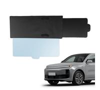 Ancsttu Car Sun Visor Extender - Polarized Sun Visor Extension,Retractable Zipper Sunshade for UV Ray Blocking Protection Long Trip Commuting Daytime Driving Truck