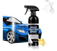 Ancsttu Ceramic Coating for Cars,120ml Auto Paint Polishing Liquid - Car Detailing Hydrophobic Agent for Paint Window Trim Glass Wheel Headlight RV Motorcycle Marine Windshield
