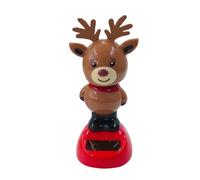 Ancsttu Christmas Car Dashboard Decorations | Cute Solar Powered Dancing Toy | Car Swinging Dancing Toy, Interior Decoration, Santa Claus, Snowman, Reindeer, Angel