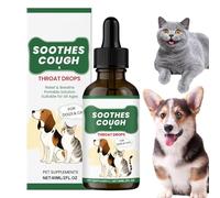 Ancsttu Cough Drops for Dogs,60ml Liquid Support - Fast-Absorbing Liquid Health Care for Daily Routine Travel Evening Period After Meals Home