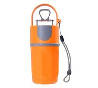 Ancsttu Dog Pooper Scooper And Bag Dispenser, Portable Handheld Dog Pooper Scooper With Lanyard For Walks & Travel