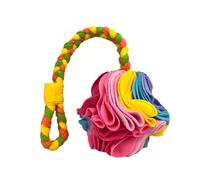 Ancsttu Dog Snuffle Toy,Interactive Slow Feeder,Treat Ball | for Puppy Pet Mental Stimulation Enrichment Foraging Sniffing Playtime Indoor Outdoor