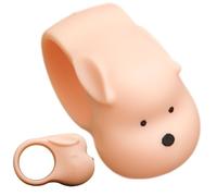 Ancsttu Door Knob Wall Protector,Bear-Shaped Wall Door Stoppers Silicone Stopper - Creative Knob Protector for Home Company Stores