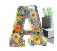Ancsttu Floral Resin Night Light, Table Light, Transparent, Glam, Flower, 0.48 pounds