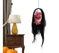 Ancsttu Head Prop,Halloween Decorations Outdoor Head - Body Part Waterproof Ornament for Escape Room Horror Maze Theater Production