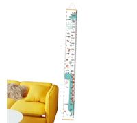 Ancsttu Kids Growth Chart - Measuring Growth Chart,Hangable Ruler Room Decor for Boys Girls Nursery Playroom Bedroom Bathroom