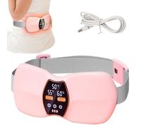 Ancsttu Menstrual Heating Pad | 3 Heat Levels Electric Warm Waist Belt,Abdominal Massager | for Belly Abdomen Body Winter Fitness Care Relaxation Sleep Work Home Offices Exercise Yoga Meditation