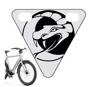 Ancsttu Reflectors for Bike,Road Biking Safety Sign - Triangle Plate Tail Decor for Commuting Night Riding Mountain Biking Touring Race Road Cycling