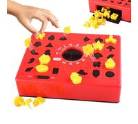 Ancsttu Shape Matching Puzzle Games,Interactive Toy | Early Developmental Toys | for Kids Boys Girls Preschool Kindergarten School Birthday Holiday Travel Group Activity Homeschooling