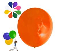 Ancuioyz Pack of 8, 36 Inch Giant Balloons for Parties, Giant Round Latex Balloons, Large Balloons, for Parties, Birthdays, Graduations, Celebrations (A)