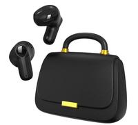 ANCwear Bluetooth 5.3 Wireless Earbuds, In-Ear Headphones with 13mm Drivers, 22H Playtime, TWS Earphones with Stylish Compact Charging Case, Hi-Fi Sound, for Women & Teens (Black)