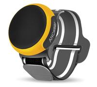 ANCwear Wearable Bluetooth Speaker with Clip, Waterproof Portable Mini Speaker, IPX6 Splash-Resistant, Bluetooth 5.3, 9.5H Playtime, 17 White Noise Tracks for Commuting, Walking & Travel (Yellow)