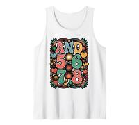 and 5 6 7 8 Dance Counting Design Tank Top