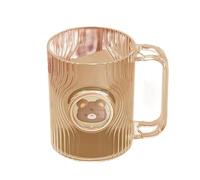 and Adorable Mouthwash Cup Toothbrush Holder for Ideal for Bathroom and Daily Use with Cute Adorable Promoting Organization in Your Bathroom Routine (Yellow)