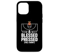 And Blessed Pressed Full Court Basketball Faith Case for iPhone 12/12 Pro