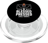 And Blessed Pressed Full Court Basketball Faith PopSockets PopGrip for MagSafe