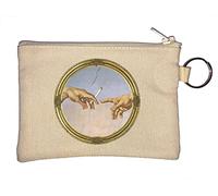 and by The Next Day God Gave Us Plants Joint Graphic Key Chain Coin Purse Beige