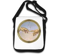 and by The Next Day God Gave Us Plants Joint Graphic Shoulder Bag White