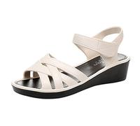 And Comfortable Ladies Shoes Fashion Go Hiking Non Slip Outdoor Shoes Boating (White, 5.5)