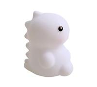And Cute Little Dinosaur Night Light Children's Bedroom Eye Cartoon Book Projector for Adult (White, 7.5x8.5cm)