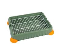 And Ferret, Cage Toilet, Mesh PP Grid Tray for And Ferrets, Cage Sleeping Accessory, Suitable for, S, green