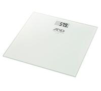 And Glass Top Personal Digital Scales Clear