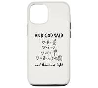 And God Said And There Was Light Maxwell Equations Physics Case for iPhone 12/12 Pro