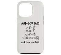 And God Said And There Was Light Maxwell Equations Physics Case for iPhone 13 Pro
