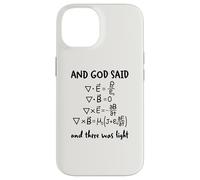 And God Said And There Was Light Maxwell Equations Physics Case for iPhone 14