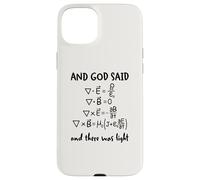 And God Said And There Was Light Maxwell Equations Physics Case for iPhone 15 Plus