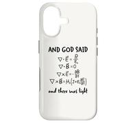 And God Said And There Was Light Maxwell Equations Physics Case for iPhone 17