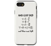 And God Said And There Was Light Maxwell Equations Physics Case for iPhone SE (2020) / 7/8