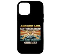 And God Said Let There Be Light Solar Panel Case for iPhone 12 mini
