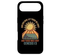 And God Said Let There Be Light Solar Panel Case for iPhone Air