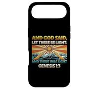 And God Said Let There Be Light Solar Panel Case for iPhone Air