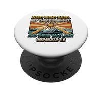 And God Said Let There Be Light Solar Panel PopSockets Adhesive PopGrip