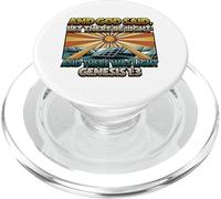 And God Said Let There Be Light Solar Panel PopSockets PopGrip for MagSafe