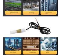 and Humidity Sensor Transmitter with RS485 Output for Modbus-RTU Protocol, Industrial Grade Collector Module with PE and Metal Probe, -4(XY-MD04)