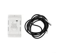 and Humidity Switch with Waterproof Sensor for Fish Tank, Greenhouse, Baby Room - AC85-250V 20A Circuit Breaker(B)