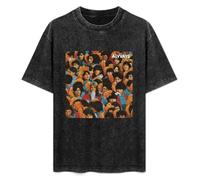 and I Think to Myself What A Wonderful Weld Men's T-Shirt Graphic Printed Black Tee S