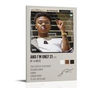 AND I'M ONLY 21 BY A-REECE Poster; Room Aesthetics, Canvas Oil Painting, Album/movie Poster Hanging Picture