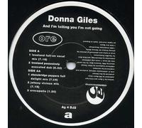 And Im Telling You Im Not Going - Donna Giles 12"
