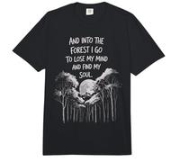 and Into The Forest I Go to Lose My Mind and Find My Soul Comfort Colors Adult Heavyweight T-Shirt