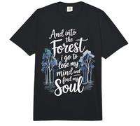 and Into The Forest I Go to Lose My Mind and Find My Soul Comfort Colors Adult Heavyweight T-Shirt