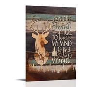 And Into The Forest Motivational Posters for Room Aesthetic Canvas Wall Art Bedroom Decor16x24inch(40x60cm)