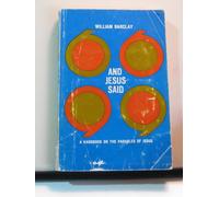 And Jesus Said: A Handbook on the Parables of Jesus