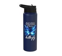 and Just When The Caterpillar Thought The World was Over Stainless Steel Insulated Water Bottle